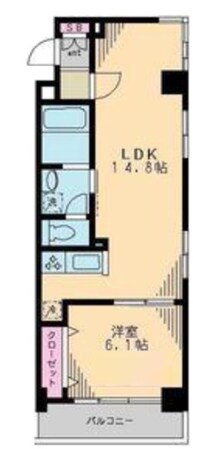 リヴェール三軒茶屋の物件間取画像